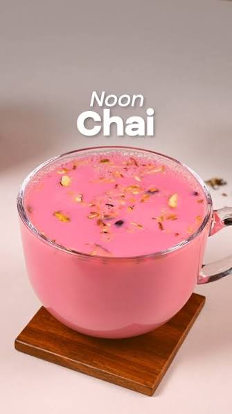 Pink salted Kashmiri Noon Chai