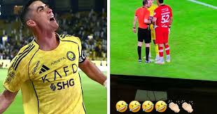 Cristiano Ronaldo scores winning penelty in 105th-minute against Al Feiha - Ruben Neves and Riyad Mahrez mock it on social media