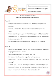 Firework Maker S Daughter Ks2 Literacy Resources And Activities Literacy Resource Fireworks Literacy