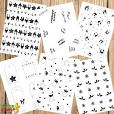 I find the little gnomes so cute and i think they're perfect to wrap small gifts. Gorgeous Black And White Retro Christmas Wrapping Paper