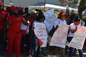 Body forces contrast with contact forces or surface forces which are exerted to the surface of an object. Local Eff Members March Against The Department Of Education Northern Natal News
