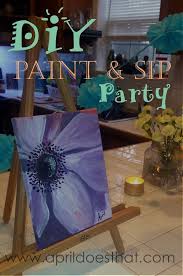Unlike most other classes on this list, tipsy painters is actually a painting party that moves between bars and restaurants in manhattan. Diy Paint And Sip Party Wine Paint Party Paint And Sip Wine And Paint Night