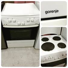 For Sale Oven Gorenje 4 Cooker Electrical White Color Good Condition Price 40 Bd Tel 33770050 Oven Kitchen Appliances White Color