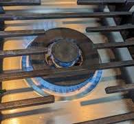 How do I fix my burner that's only lighting 3/4 of the flame ...
