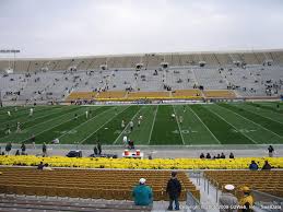 Notre Dame Stadium Seat Views Section By Section