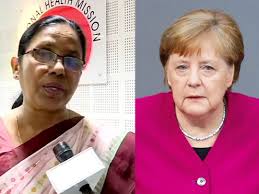 Kk shailaja not just a teacher but a rockstar kerala covid 19. Coronavirus Age Of Science And Reason Is Back Exit Kim Kardashian Enter Angela Merkel And Shailaja Teacher India Gulf News