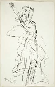 John Singer Sargent The Dance After Jean Baptiste Carpeaux 1907 Ink On Paper This Is Amazing John Singer Sargent Harvard Art Museum Art