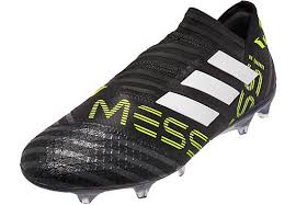 Adidas Black And White Soccer Cleats Adidas Nemeziz Messi 17 360agility Fg Black Solar Yellow Best Soccer Cleats Messi Soccer Shoes Soccer Cleats