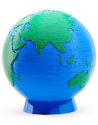 3d Printed Earth 3d Printing Toys 3d Printer Art Prints