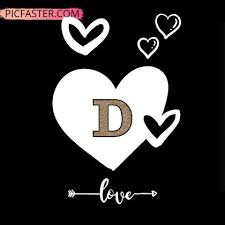 The latest news is that vitamin d may protect your heart, so it's good that you're thinking about this. Stylish Love D Name Wallpaper Art Oatmeal