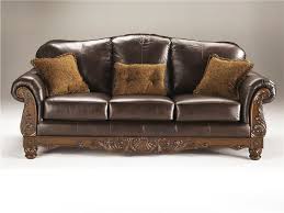 Millennium Living Room Sofa 2260338 Furniture Mall Of Kansas Brown Leather Sofa Leather Sofa And Loveseat Dark Brown Sofas