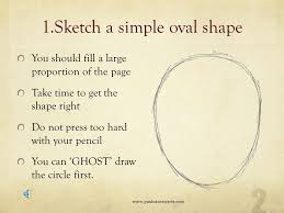 The second tip is similar to the first one, but instead of using a cross as a reference, you can use a rectangle and draw the oval shape inside. How To Draw Faces The Following Slide Show Will Demonstrate In Step By Step Instructions How To Draw A Face Do Not Be Disheartened If You Do Not Get Ppt Video
