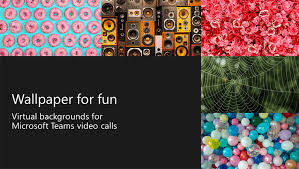 The background settings icon lies between the microphone. Wallpaper For Fun Virtual Teams Backgrounds