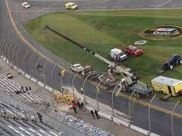 How can a clam cram in a clean cream can? Lee Spencer On Twitter Crews Disupdates Repair The Catch Fence Nascar Http T Co Q9241zpu6i