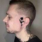 Solid black rose done by Armando Diego Carneiro from Tried & True Tattoos  in Durban, South Africa : r/tattoos