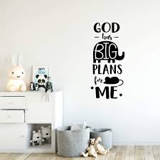 Believe that when you come into the presence of god you can have all you came for. Amazon Com Vinyl Wall Art Decal God Has Big Plans For Me 40 X 16 5 Religious Faithful Christian Cute Kids Toddlers Home Nursery Playroom Bedroom Daycare Apartment Life Quotes Decor
