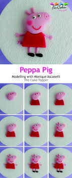 Peppa pig official channel 💚 peppa pig episodes live 24/7. The Cake Topper Shows You How To Create Peppa Pig With Funcakes Modelling Paste Big Taart Taart Peppa Pig