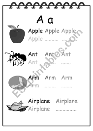 Country living editors select each product featured. Alphabet Writing Worksheet A Esl Worksheet By Futago1998
