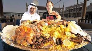 Traditional recipes of dubai are served across the city either in. Dubai Food Rare Camel Platter Whole Camel W Rice Eggs Traditional Emirati Cuisine In Uae Youtube