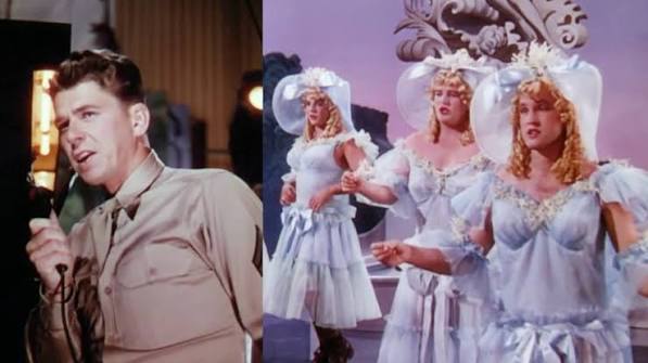 That Time Ronald Reagan Starred in a World War II Movie Featuring Several  Drag Performances — Paleofuture