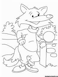 Fox In Socks Coloring Page Fox Coloring Page Animal Coloring Pages Coloring Pages