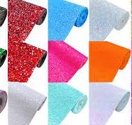 Amazon.com: Greatdiy Red and White Polka Dot Chunky Glitter ...
