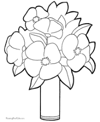 Each of these neat and accurate coloring pages is sure to make your kids smile. Valentine S Day Flower Coloring Pages