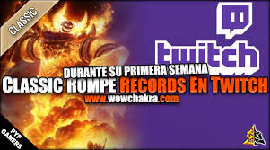 Ni siquiera se acercan a los número de grefg, ya no digamos los 2.5 millones logrados este lunes; World Of Warcraft Classic Rompe Records De Espectadores En Twitch Durante Su Primera Semana Wowchakra