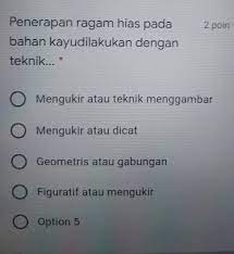 Pengertian motif dan pola ragam hias lengkap. Penerapan Ragam Hias Pada Bahan Kayu Dilakukan Dengan Teknik Brainly Co Id