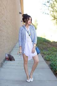 20 Style Tips On How To Wear A Shirtdress Outfit Ideas Gurl Com Schicke Streetstyles Modestil Berlin Street Style