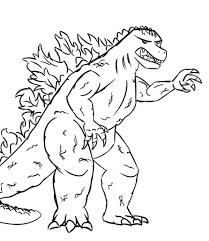 Make a fun coloring book out of family photos wi. Godzilla 7 Coloring Page Free Printable Coloring Pages For Kids