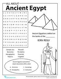 Introduce Your Elementary Student To The History Of Ancient Egypt With This Fun Activity Ancient Egypt Activities Ancient Egypt For Kids Ancient Egypt Lessons