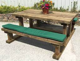 5 out of 5 stars. Picnic Bench Cushions Sustainable Furniture