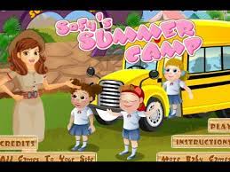 We'll be sharing some more summer camp games as summer approaches! Baby Games Babysitting Sofys Summer Camp Online Free Flash Game Videos Gameplay Youtube