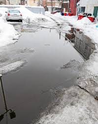 As a side note, if your basement is flooding because water is entering. Unwelcome Guest Melting Snow Can Flood Basements Business Pottsmerc Com