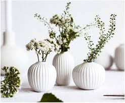 Vasen Set Hammershoi 3 Tlg Vase Weiss Topfervase Diy Vase