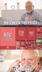 As bitcoin takes a bullish price action, many investors show the dilemma of moving towards other alternative options. Memes Of Our Lives Your Weekly 20 Crypto Jokes Marketing Meme Memes Finance Investing