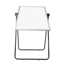 China Magnetic Double Side Flip Chart Whiteboard With Stand