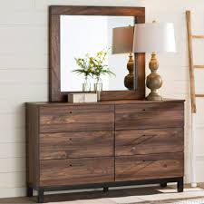 Jaiden 6 Drawer Double Dresser Furniture Dresser With Mirror Dressers And Chests