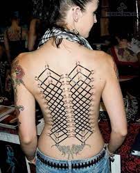 Girl Full Back Corset Piercing