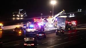 Kearny, nj tanker crash on nj turnpike 10 7 15. New Jersey Turnpike Fatal Accident In Cranbury Nj June 26 2020 About 1 Mile From Exit 8 Youtube
