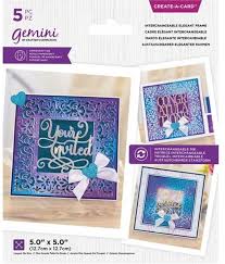 Yes when you use our system you are sending email cards with your custom messaging tailored to your recipients. Crafter S Companion Gemini Create A Card Die Interchangeable Elegant Frame Buy 2 Get 3rd Free Gemini Hixxysoft
