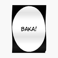Baka! | Manga Speech Bubble
