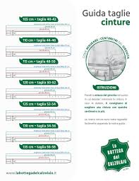 Guida Alle Taglie Cinture Come Scegliere La Misura Giusta Della Cintura