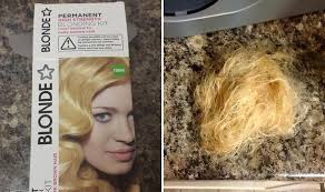 The blond we choose will depend on the original brown. A Teenage Girl Watched Her Hair Break Before Her Eyes After Using A Home Hair Dye Kit Uk News Express Co Uk