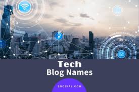 I've included blog name examples as well since, as you'll probably appreciate, seeing other people's catchy blog names can really help in getting those creative juices flowing! 482 Tech Blog Name Ideas Creative And Unique Soocial