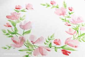 May 11, 2021 · practice painting watercolor flowers by choosing different species as inspiration. Paint With Me Watercolour Floral Wreath Tutorial For Beginners Wonder Forest