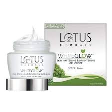 First thing's first, freshly cleansed skin equals the perfect canvas for a glowy complexion that's free of oil, dirt, bacteria, and dead skin cells. Lotus Herbals White Glow Skin Whitening And Brightening Gel Cream For Personal Rs 286 Piece Id 23064384997