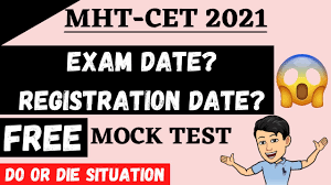 Mh cet is the state level common entrance test for. Mht Cet 2021 Mht Cet 2021 Exam Date Registration Application Form Update Free Mock Test Youtube