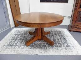 Antiques By Design Arts Crafts Quartered Oak Split Pedestal Dining Table Dining Table Antique Dining Tables Pedestal Dining Table